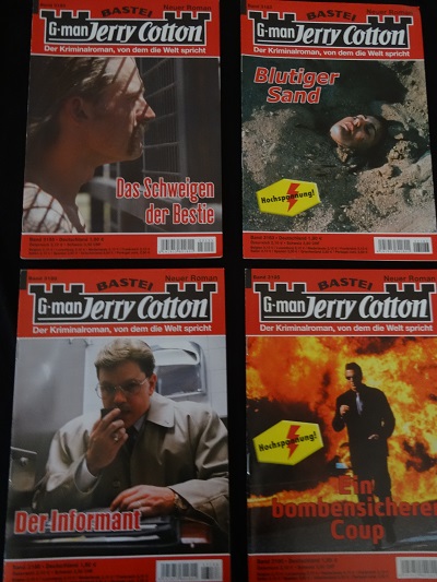 4 Jerry Cotton-Romane
